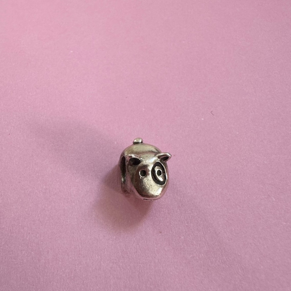 Pandora Sterling Silver Bullseye Dog